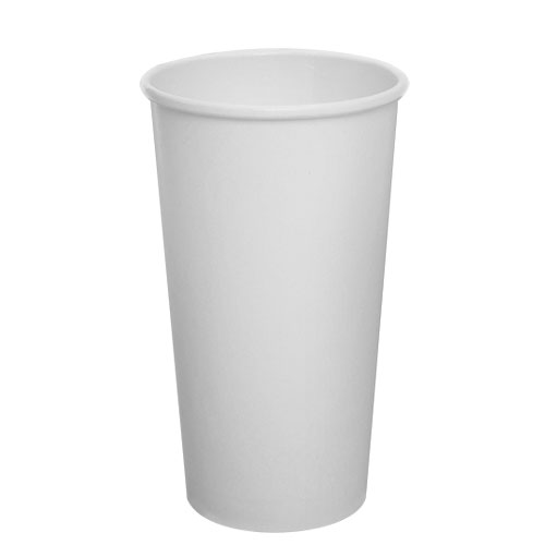 20 oz Paper Hot Cups - White