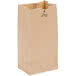 Grocery Brown Bag  4 lb.
