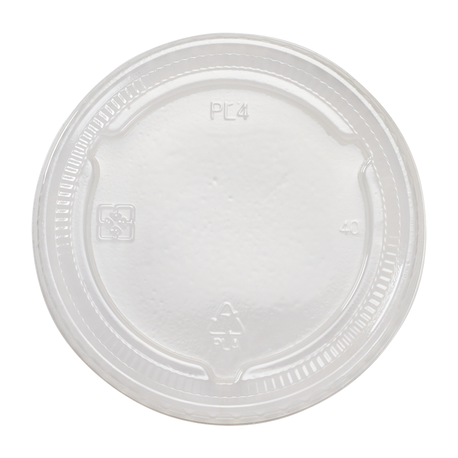 PLA lid for 4 oz PLA Portion Cup