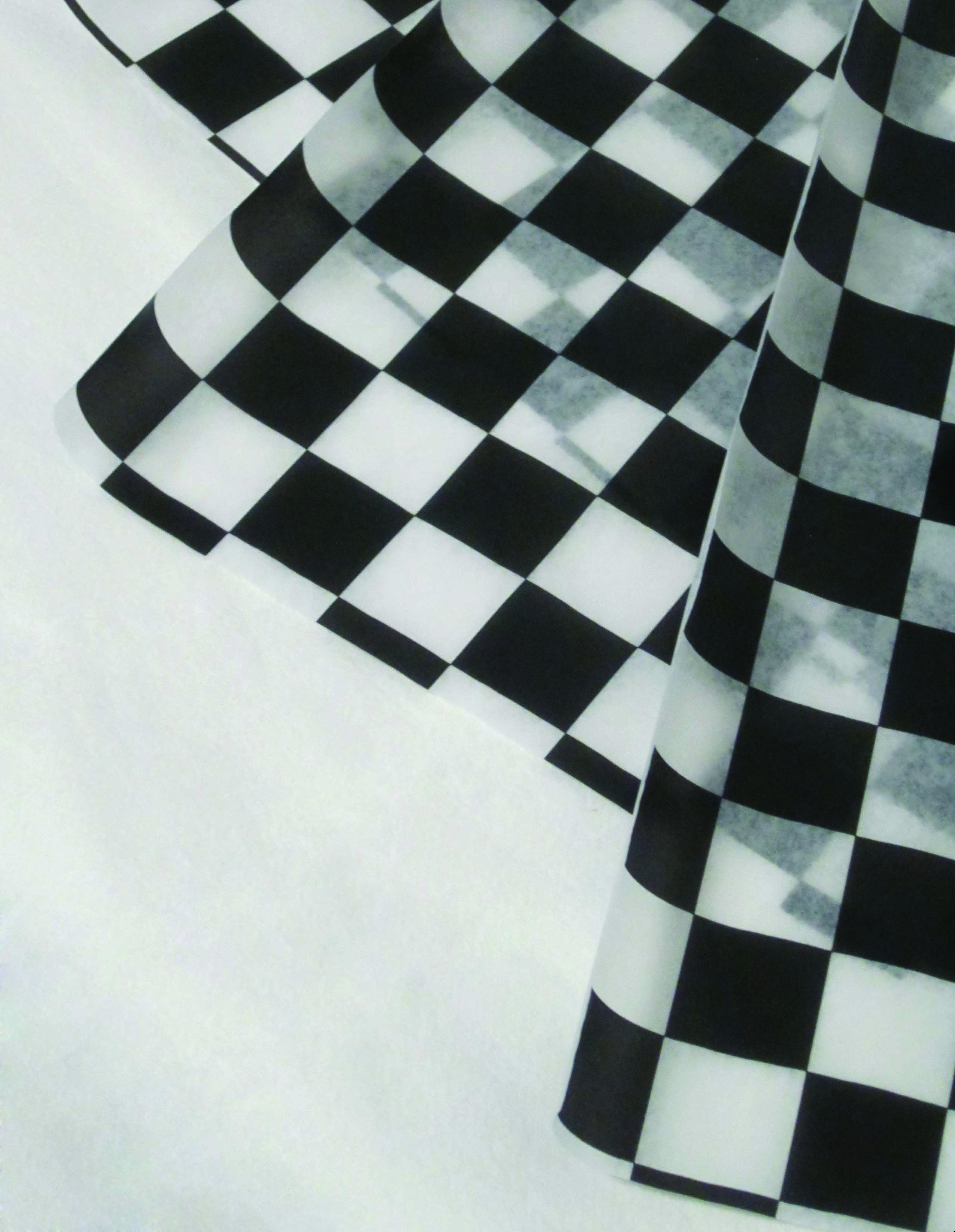 Deli Sandwich Wrap Paper, Checkerd Blk&Wht - 12x12, 5000/case