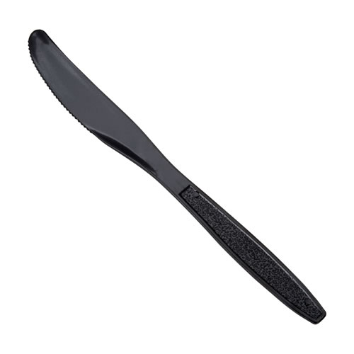Knife, Extra Heavy‐weightBlack (100pcs/bag,10bags/ctn)_PS