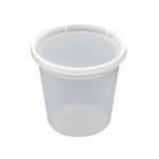 24 oz round deli /soup combo with lid - 240/case