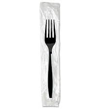 FEHBW	U3520B     WRAPPED Fork, Heavy-weight/Black (1000pcs/ctn)_PS