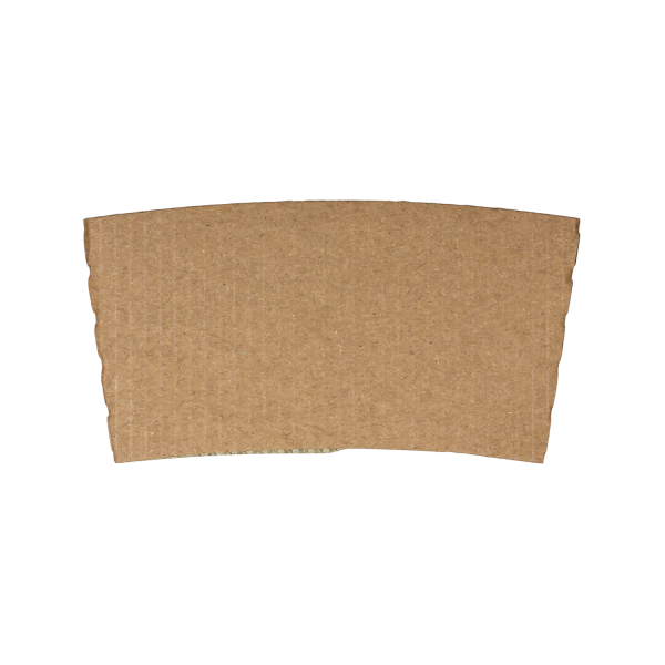 Cup Jacket for 10-24oz hot cups, Traditional Kraft - 1000/case
