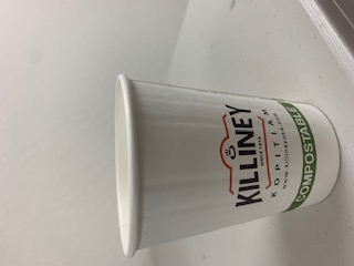 12oz Double Wall Hot Cup - PLA Coated -Killiney Logo - 1000/case