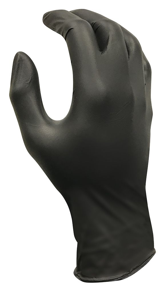 Nitrile Powder‐FREE Glove -Black (Large, 1000pcs/box)   - 5.0 mil
