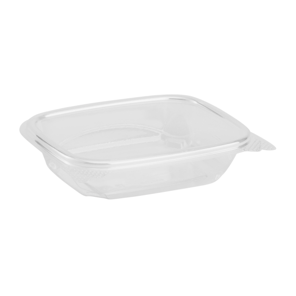 8 oz PLA Hinged Deli Container - 200/case