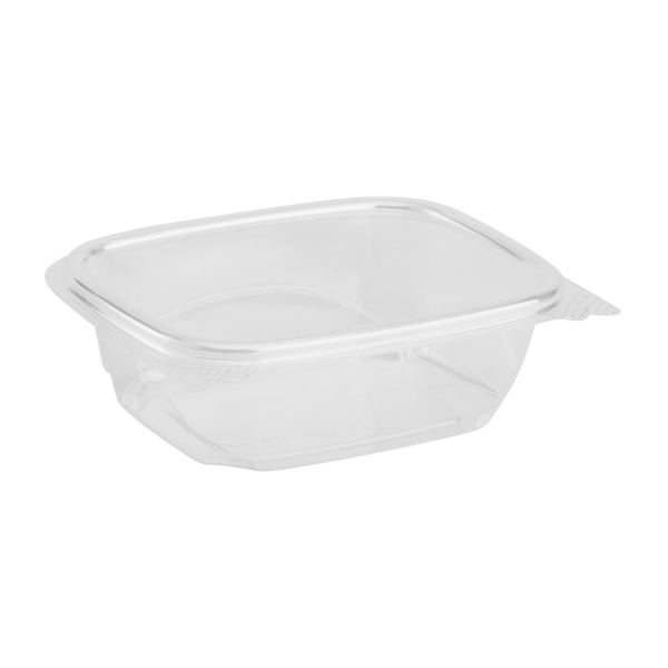 12oz PLA Hinged Deli Container - 200/case
