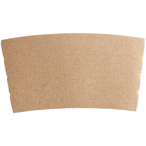 Kraft Cup Jacket for 8 oz Hot Cups - 1000/case