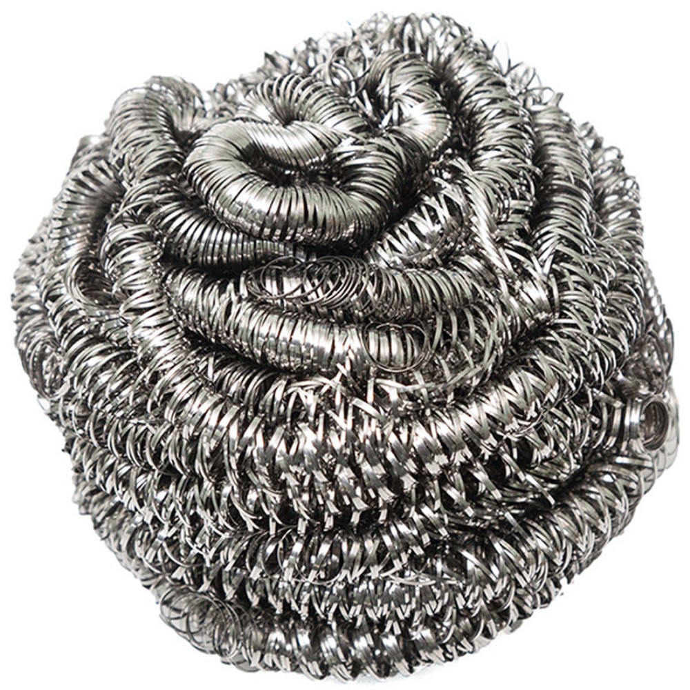 Stainless Steel POT SCRUBBER 50G STAINLESS - 72/case